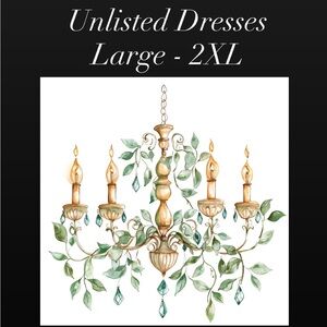 💐UNLISTED DRESS ~ SIZE L-2XL
